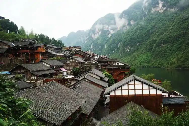 2018年9月重庆酉阳龚滩古镇