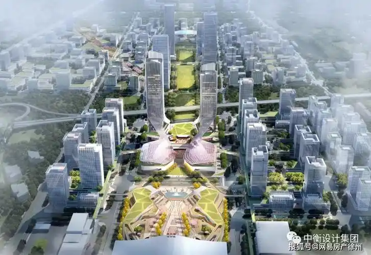 徐州高铁新城规划方案出炉!核心区效果图太震撼了!