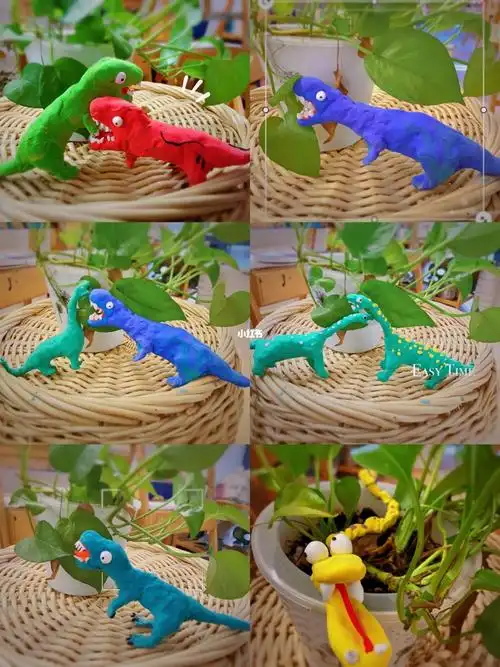 粘土教程恐龙