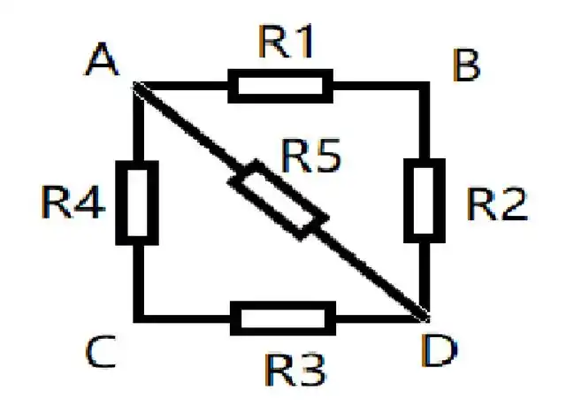 求解串并联电路的电阻公式很简单,难的是要正确判断电阻的联接关系,我