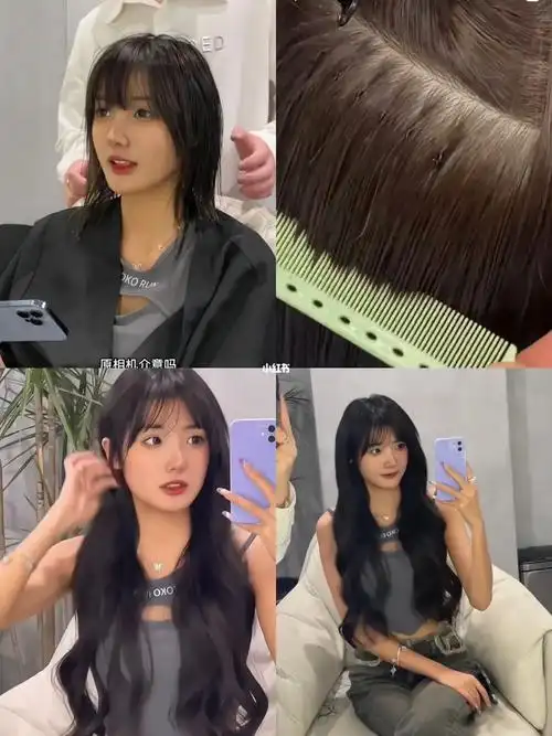 头发少头发短头发被托尼剪坏的小姐姐