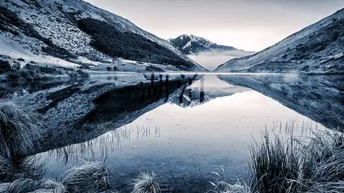 冷色调调色练习