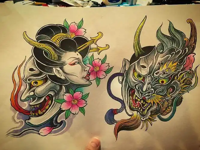 最全详解般若纹身含义寓意忌讳讲究手稿