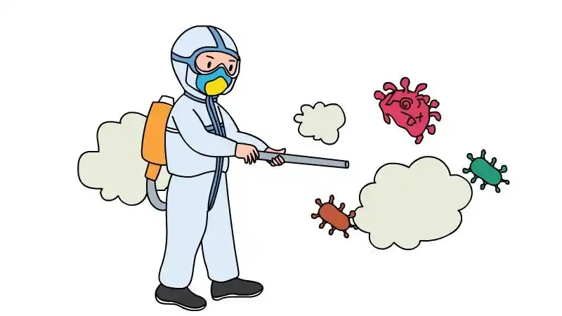 疫情消毒简笔画怎么画