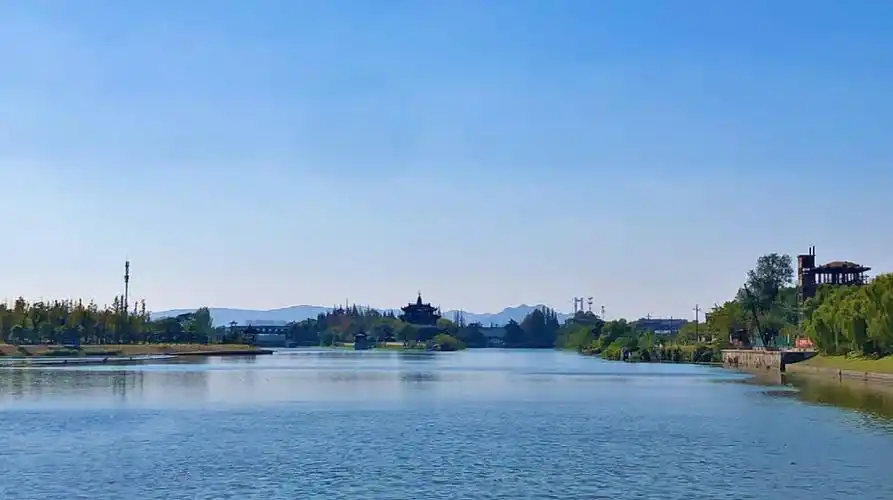 瓜洲线东关古渡至瓜洲古渡运河水上游