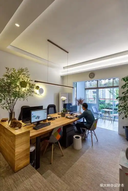 20万元办公空间150平米装修案例_效果图 - 林熙空间设计上海办公室