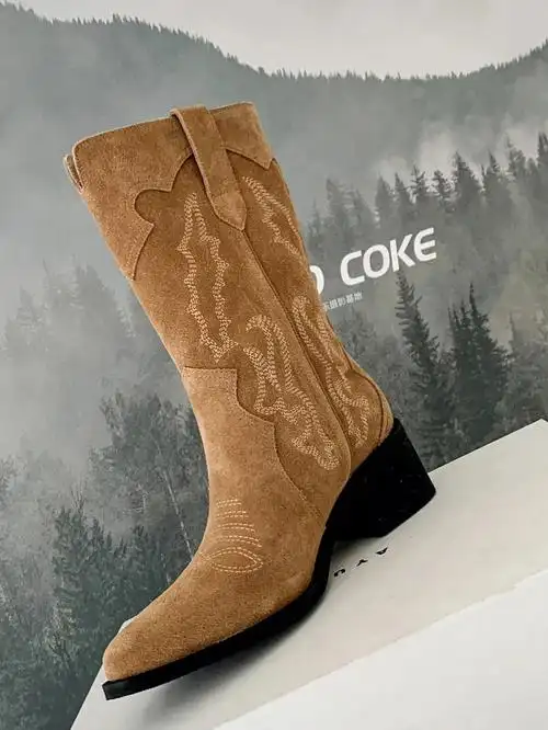 冷门又个性西部牛仔鞋这么好看没人知道71