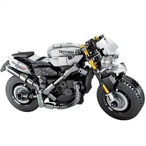 匹配乐高积木玩具科技系列摩托车机械益智拼装塑料积木