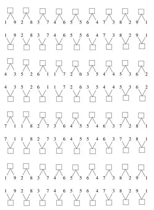 10以内的分解与合成可打印练习现代教学方法最突出的特点