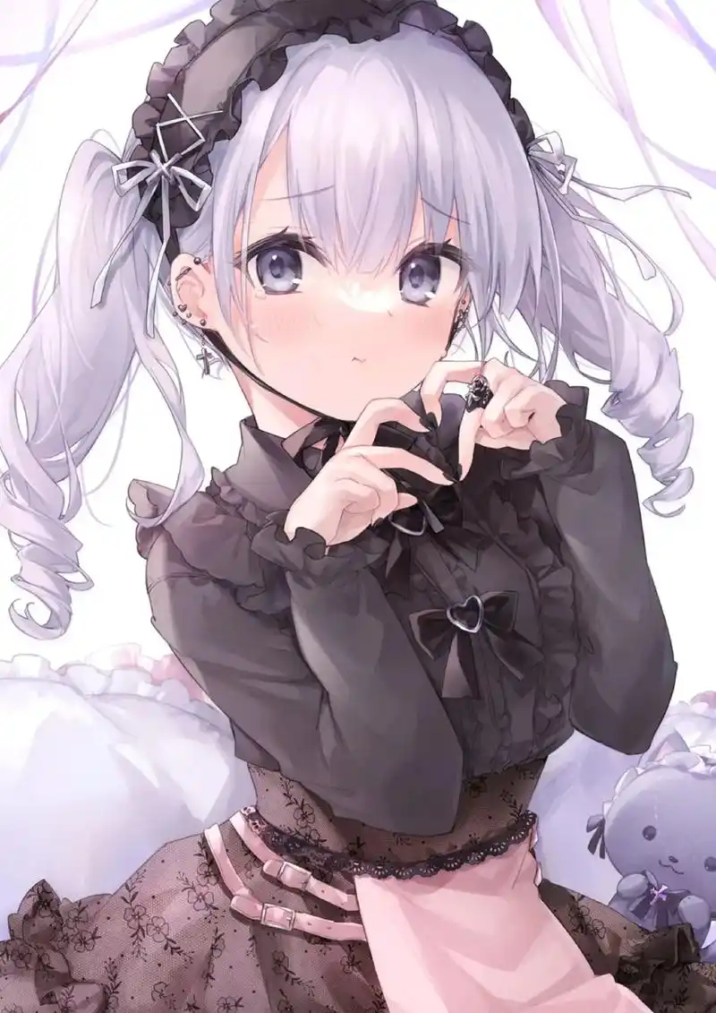 动漫美少女(可爱1)#二次元 #挂画 #动漫 #动漫美少女  - 抖音