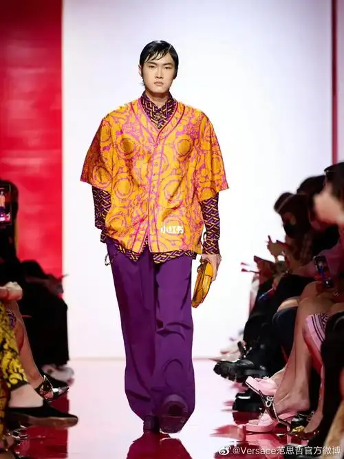 versace 2022秋冬男装look