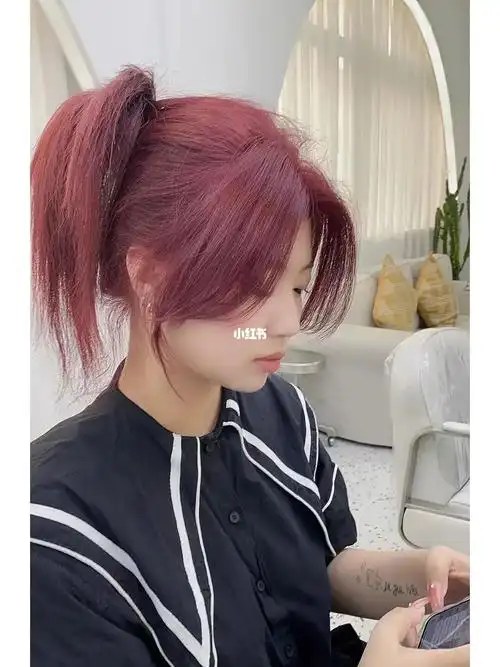 南通烫发,南通染发,南通接发超级适合温柔的小姐姐染的发色掉色的过程