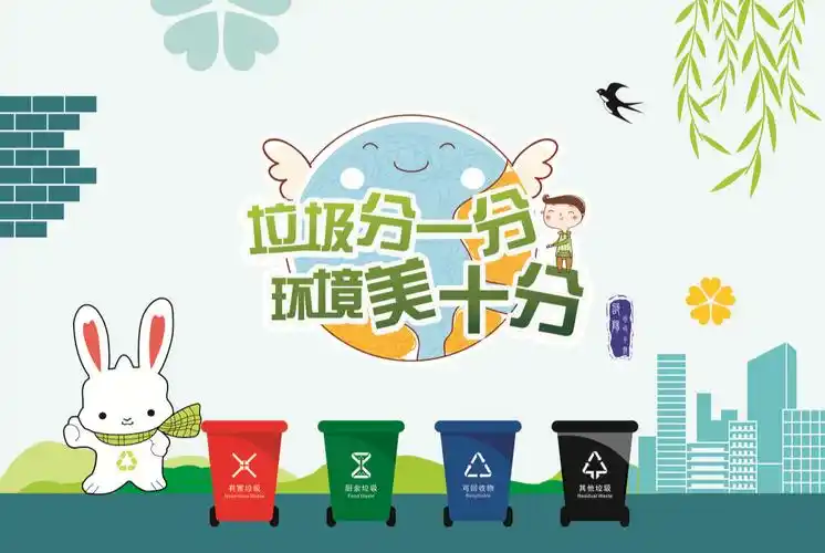 公益广告垃圾分一分环境美十分