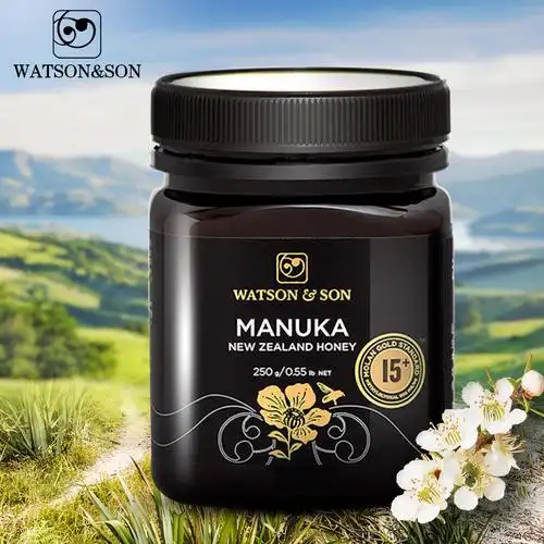 沃森麦卢卡蜂蜜mgs15 250g 新西兰原装 进口纯净天然成熟结晶蜂蜜