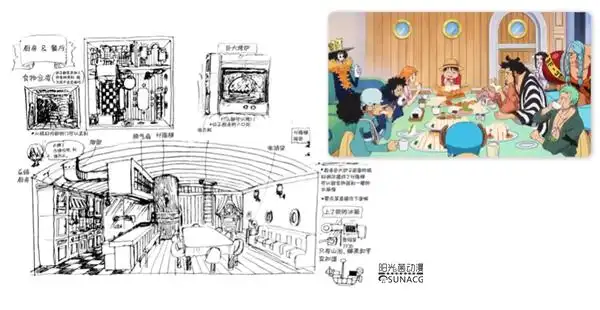 《海贼王》中草帽团的"万里阳光号"竟是海上唯一的豪华别墅!