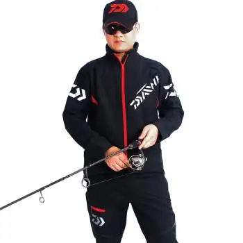 新款钓鱼服套装冬季男防风防水抓绒速干垂钓服外套保暖海钓服衣裤