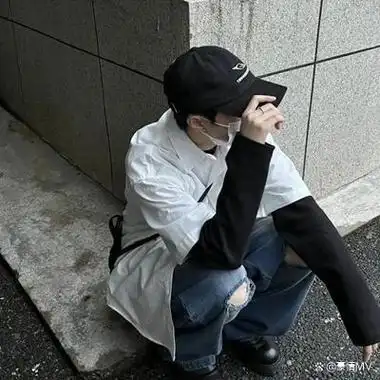 ins神秘感的男生头像_2024很酷的男生头像图片