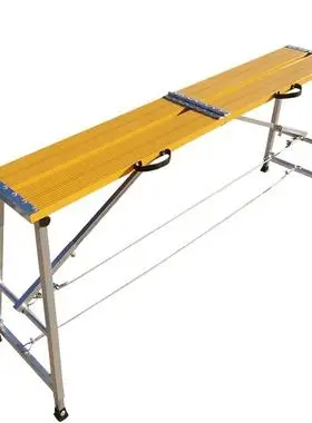 大象铝合金马凳折叠升降加厚伸缩脚手架厂家直销多功能装修工程梯