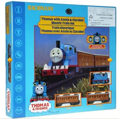 model train  thomas anne sallei  bus set 00642