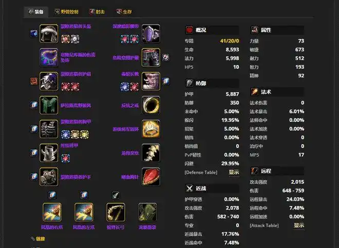 魔兽tbc:p2猎人毕业配装方案,4件t5是基础,入手顺序有说法|套装|武器