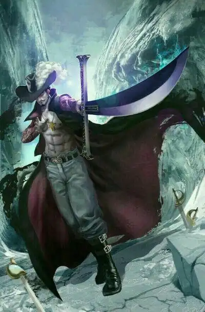 海贼王壁纸 七武海 大剑豪 鹰眼