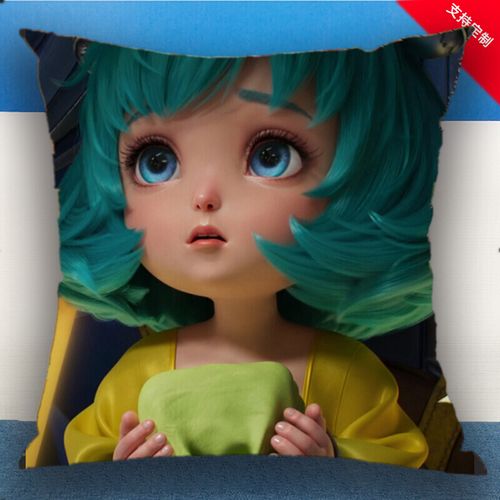 王者荣耀抱枕王者荣耀视频故事澜和蔡文姬可爱长抱枕头靠垫周边公仔