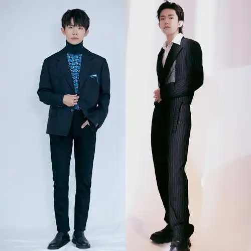 易烊千玺西装合集以及西装拍照大赏拍照姿势