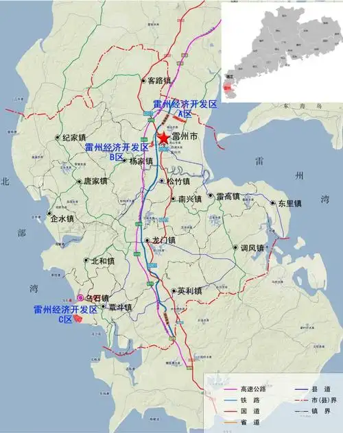 94公顷 广东雷州经济开发区总体规划第二次环评公示_房产资讯_房天下