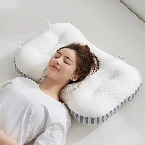 spa按摩枕头颈椎枕芯一对单成双人夏季睡眠枕头