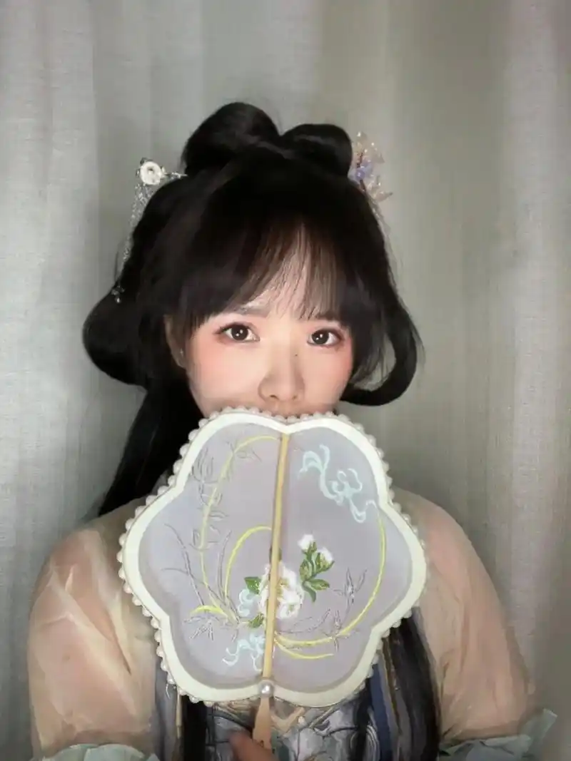 齐耳短发也能做的超简单汉服发型!