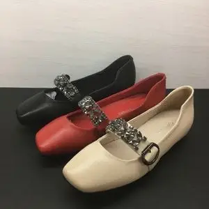 tommys queen 17秋季新品浅口方头女鞋断码特价内增高套脚女单鞋