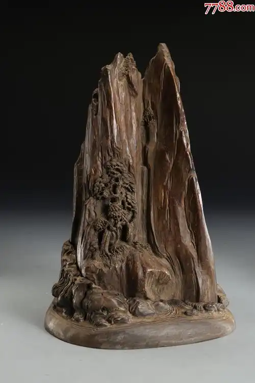 山水风景山子摆件