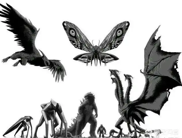 《骷髅岛》里金刚的身高设定只有31米,不要说哥斯拉,金刚就算是在穆托