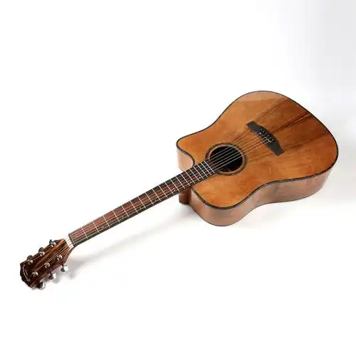 乐器批发41寸民谣木吉他奥古木缺角男女入门初学40寸吉它