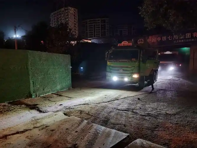 阳逻中队2020年11月8日夜间在建工地夜间施工噪音巡查管控工作汇报