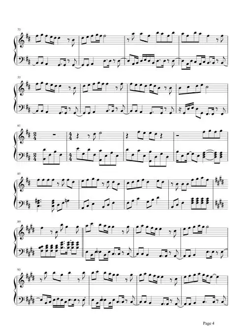 第一次爱的人钢琴谱-王心凌|一开唱,不知不觉就想起了初恋-看乐谱网