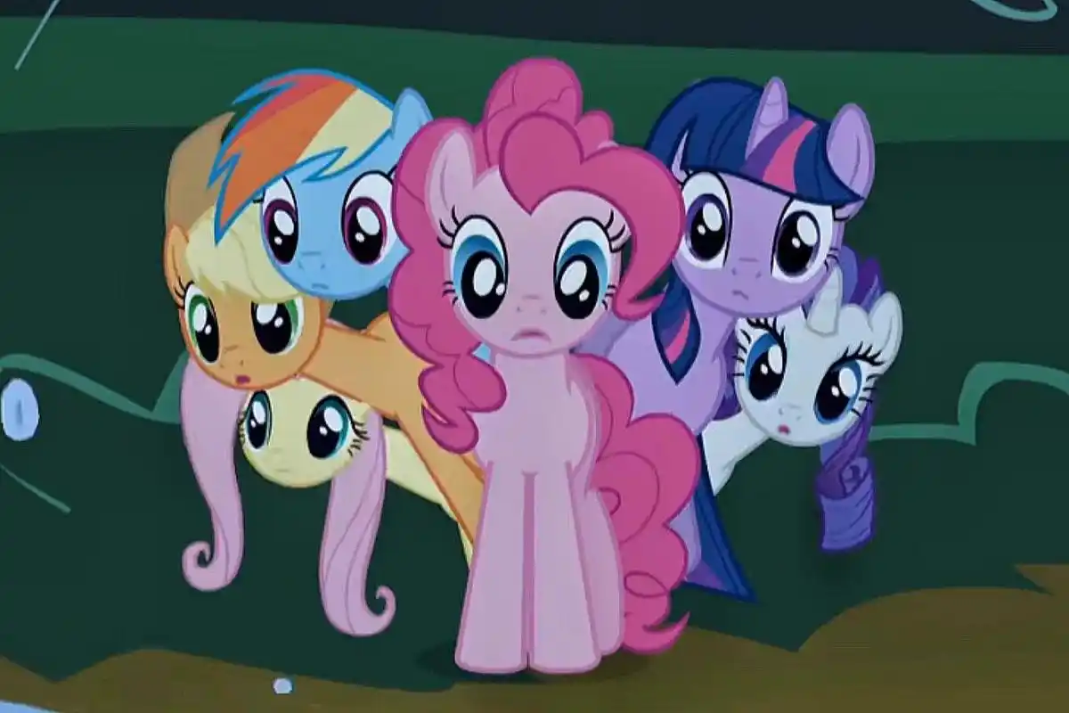 小马宝莉主角6人合照截图(1) 可以拿去印小卡