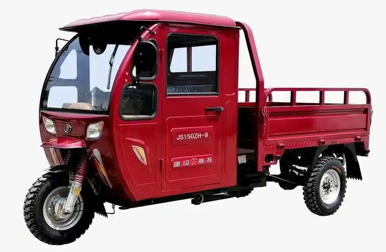 js150zh9建设牌149cc汽油前鼓式后鼓式正三轮摩托车