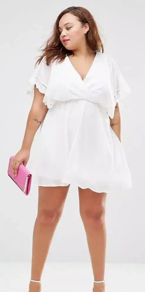 o型身材不用避免显胖 而特地去选择穿很宽松的衣服 这种衣服上身之后