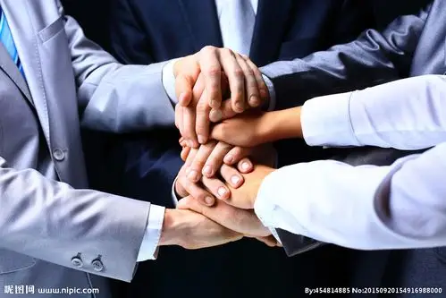 商务合作握手图片