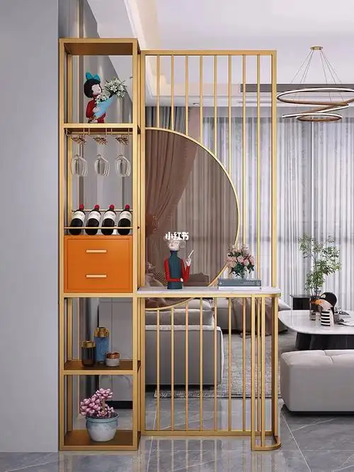 现代艺术创意客厅玄关柜设计效果图分享推荐