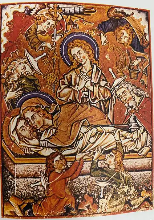 中世纪艺术黑暗中寻找一抹微光