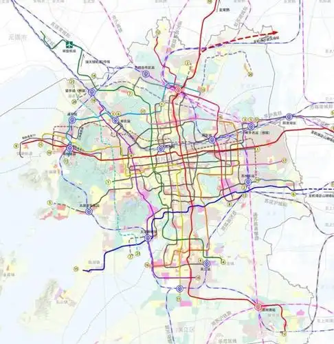 规划(征求意见稿)透露的消息,到2035年,苏州除了建设1000多公里的地铁