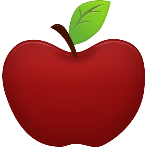 可爱红苹果图片-红苹果微信头像图片设计素材下载_懒人图库