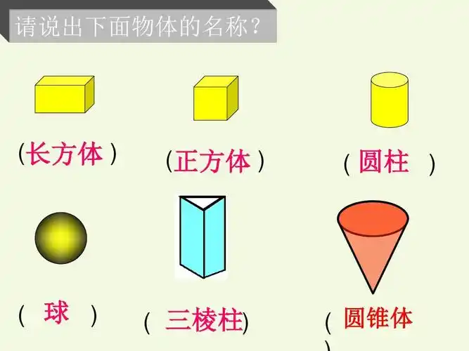 (精品)2015年北师大版一年级下册认识图形复习课件