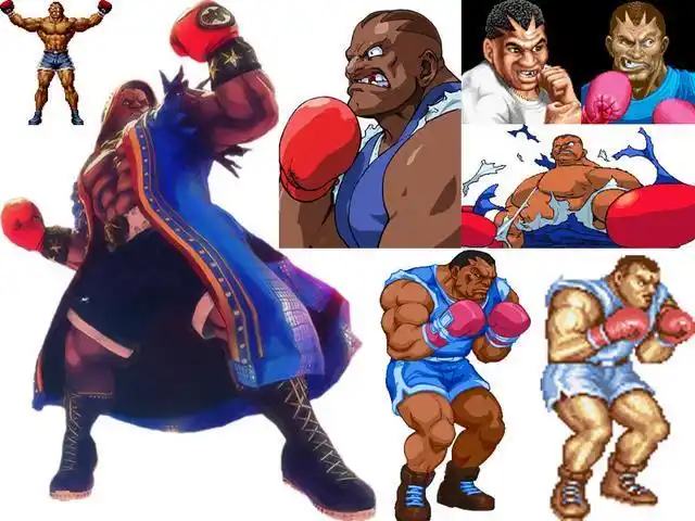 历代《街头霸王》人物形象变化,三十年后我们老了而他们依旧如初
