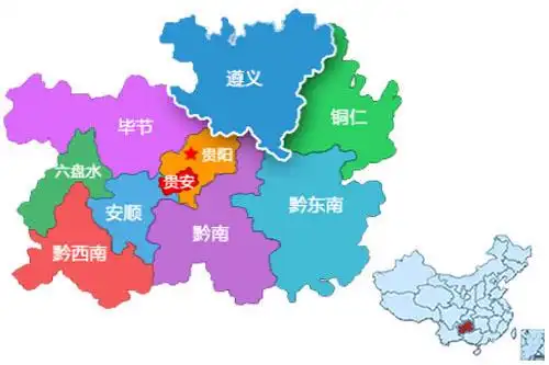 贵州省地图