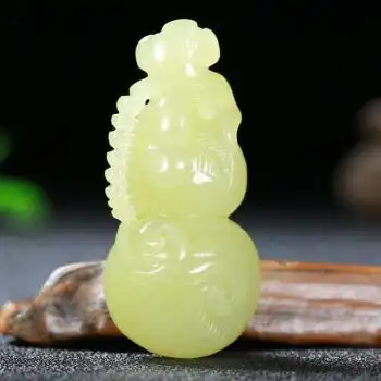 珠宝严选润钰福祥和田玉黄玉葫芦福气满满挂件送男女士生日礼物吊坠