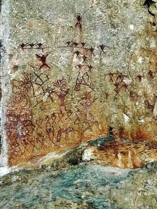 中国目前最古老的崖画之一-沧源崖画|沧源县|云南|佤族_网易订阅