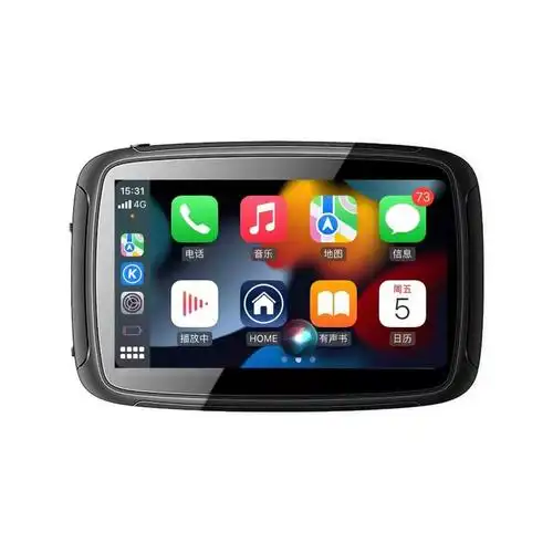 摩托车专用苹果无线carplay系统hicar投屏智能车机摩托车行车记录仪